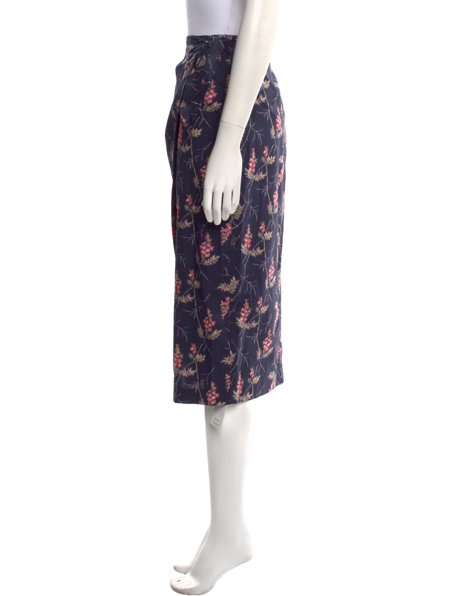 Rebecca Taylor Floral Print Knee-Length Skirt