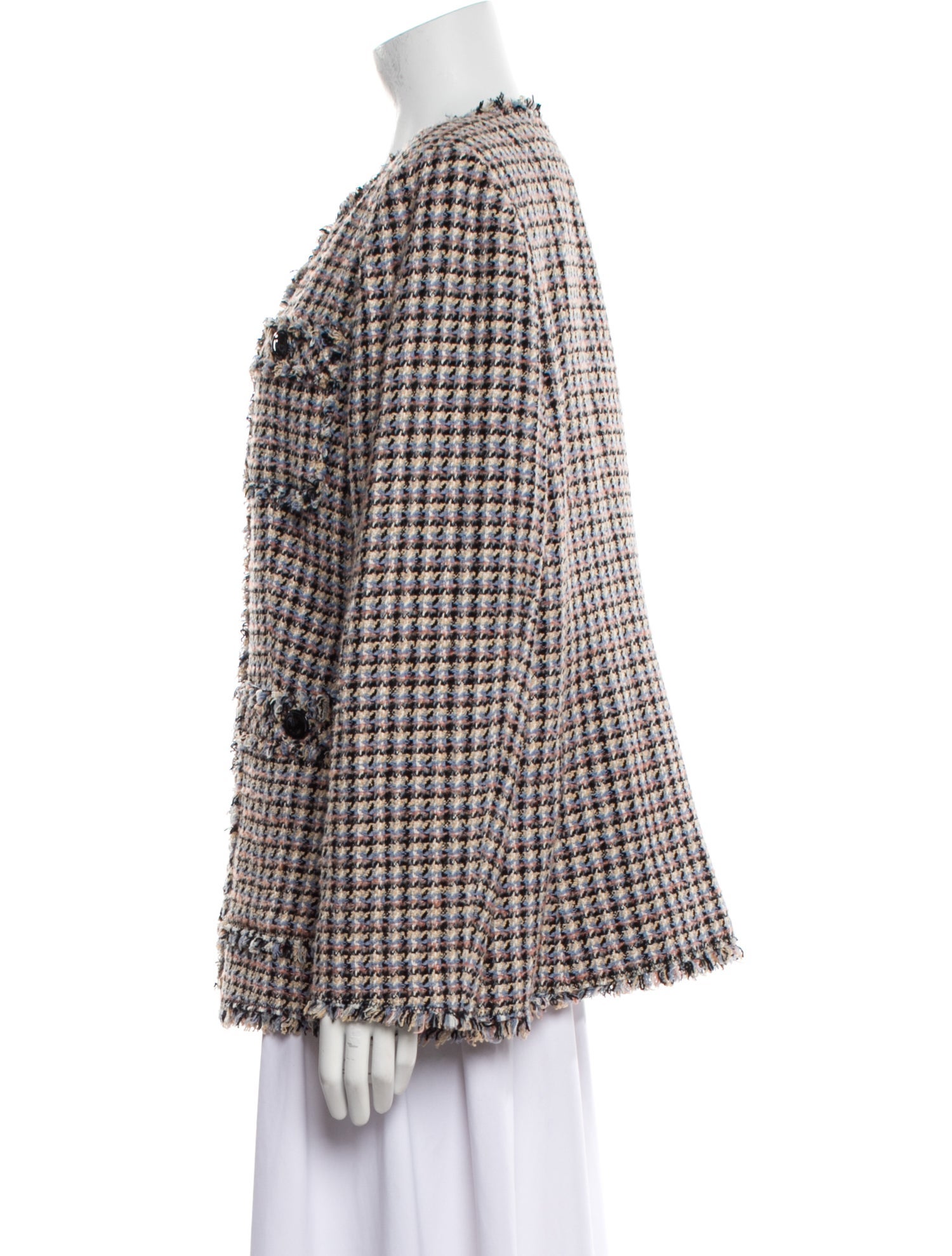 Rebecca Taylor Tweed Pattern Jacket