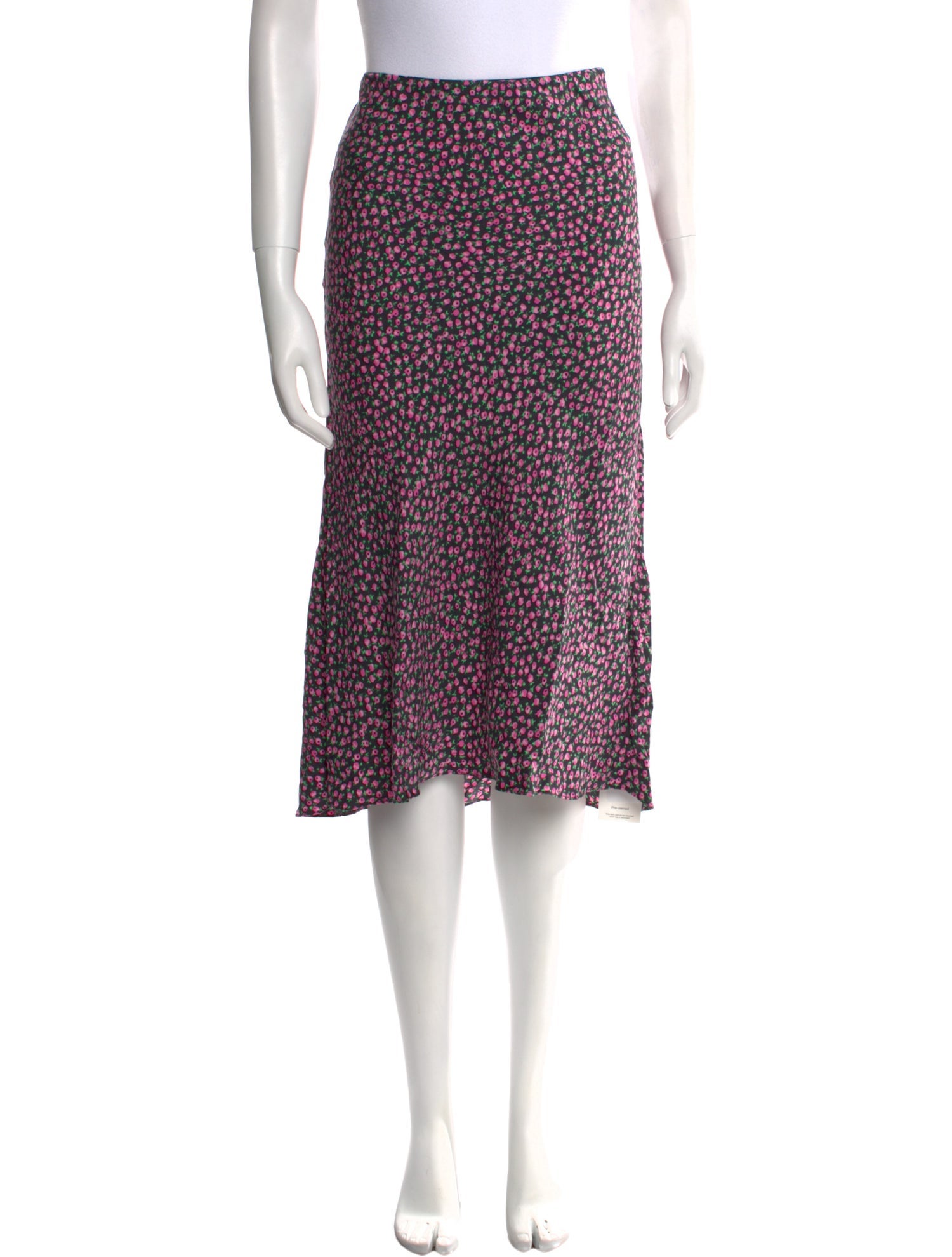 Rebecca Taylor Silk Midi Length Skirt