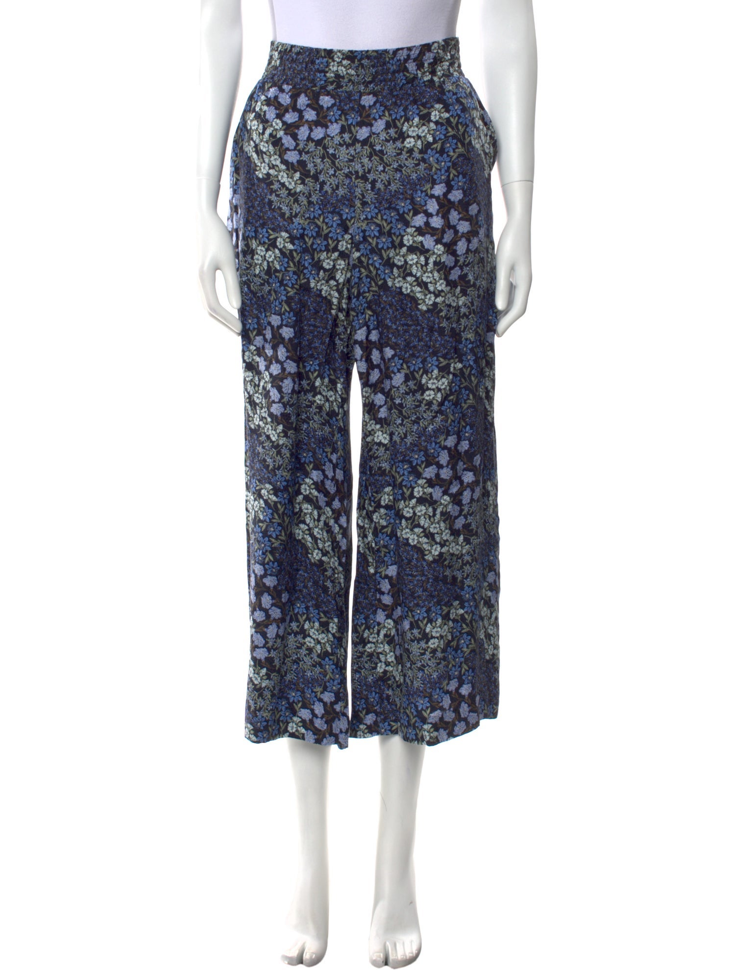 Rebecca Taylor Silk Wide Leg Pants