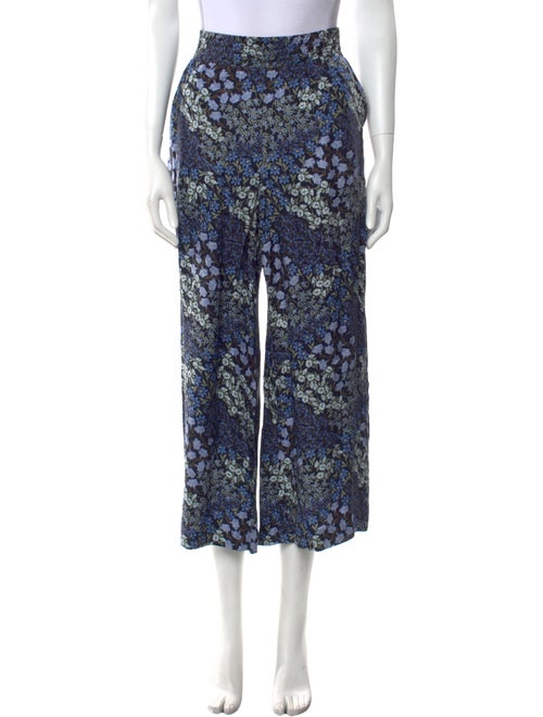 Rebecca Taylor Silk Wide Leg Pants