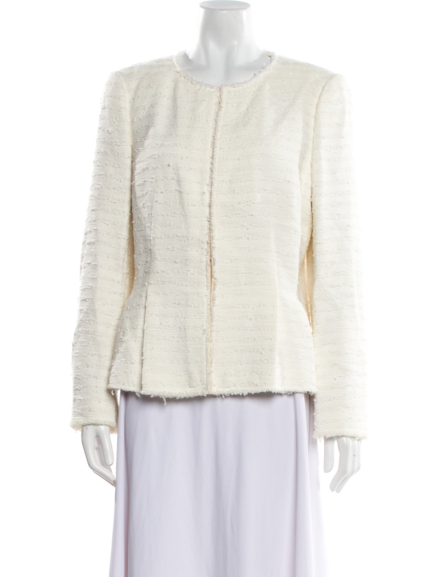 Rebecca Taylor Tweed Tweed Pattern Jacket