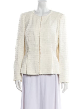 Rebecca Taylor Tweed Tweed Pattern Jacket