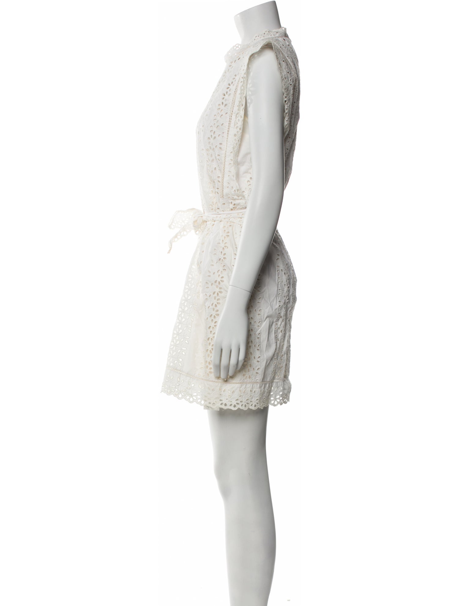 Rebecca Taylor Mock Neck Mini Dress