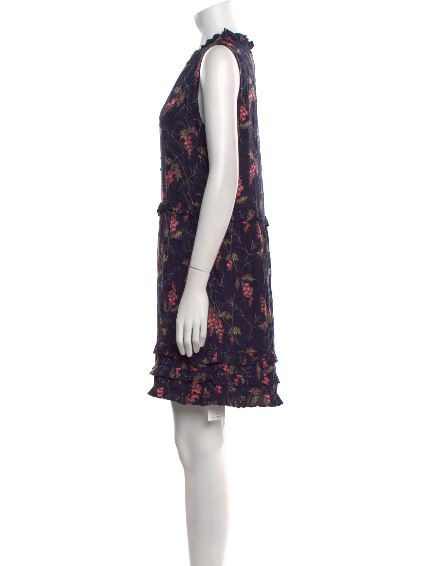 Rebecca Taylor Floral Print Mini Dress