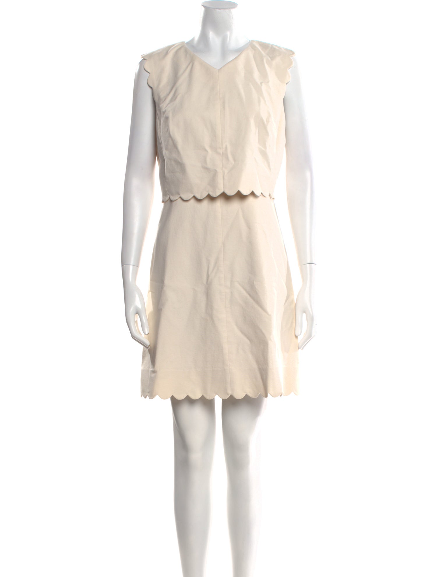 Rebecca Taylor V-Neck Mini Dress