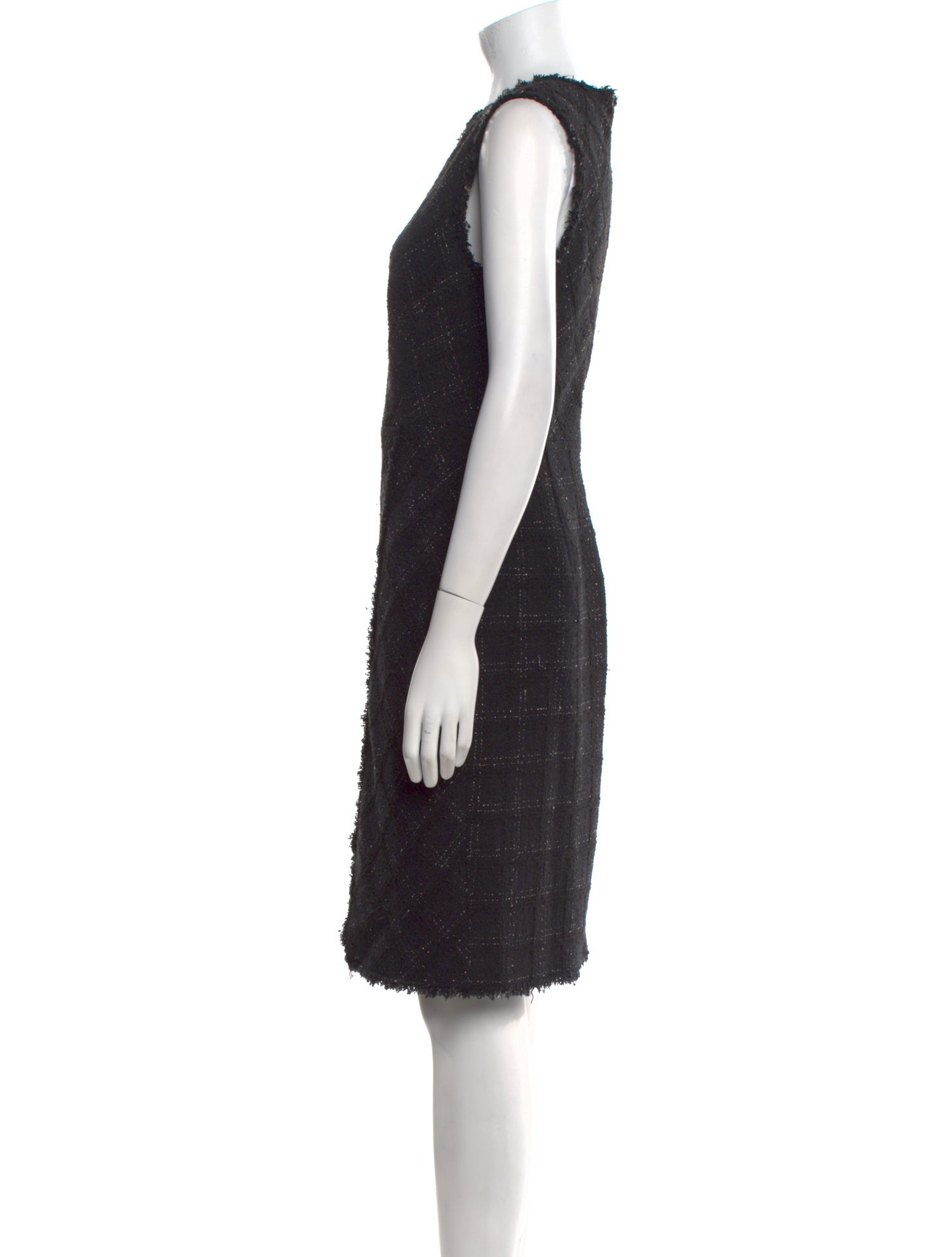 Rebecca Taylor Plaid Print Knee-Length Dress