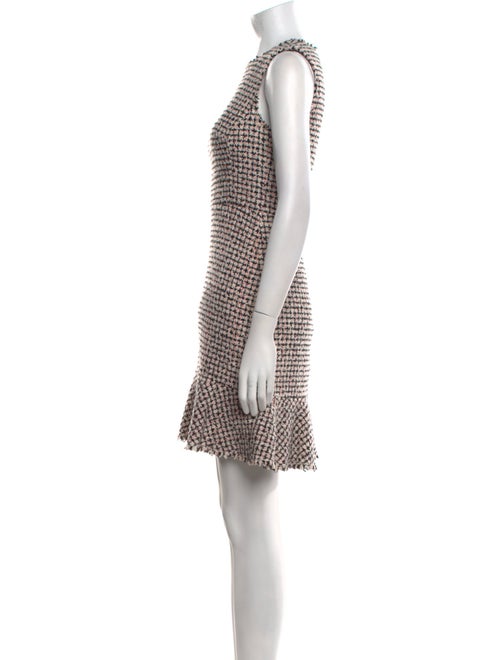 Rebecca Taylor Tweed Pattern Mini Dress