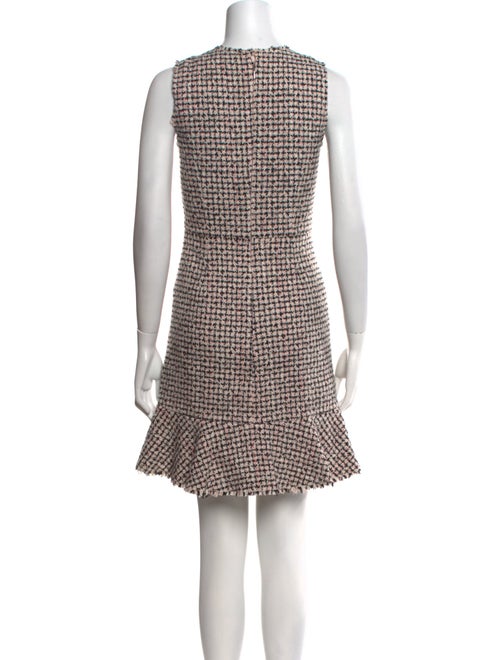 Rebecca Taylor Tweed Pattern Mini Dress
