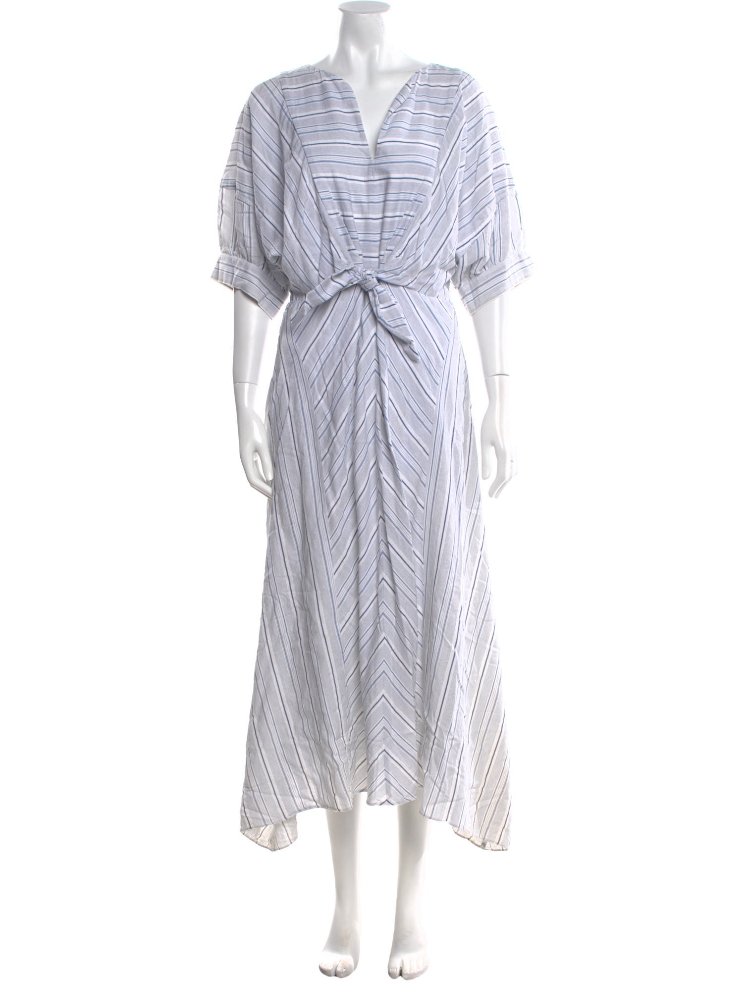 Rebecca Taylor Striped Long Dress