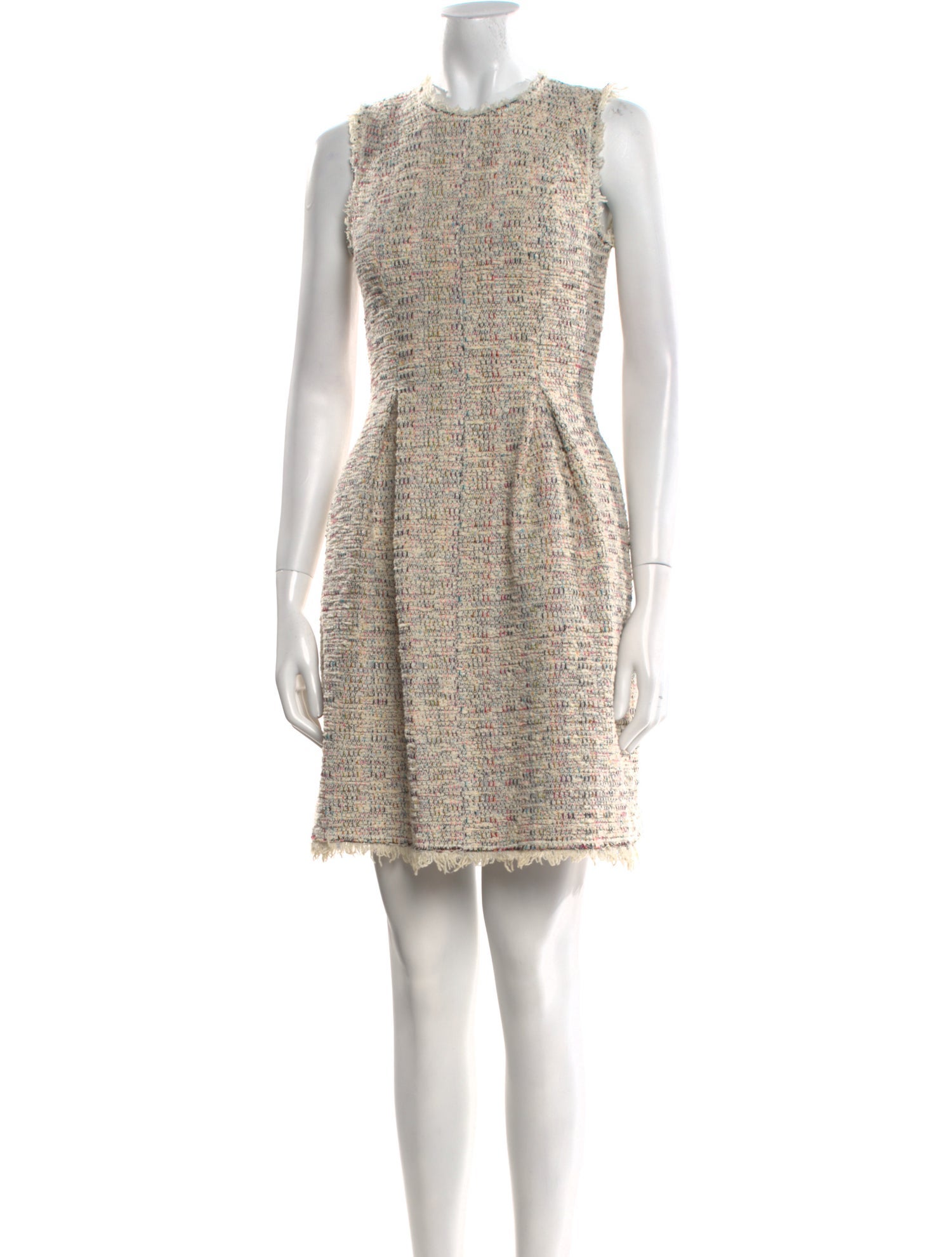 Rebecca Taylor Tweed Pattern Mini Dress