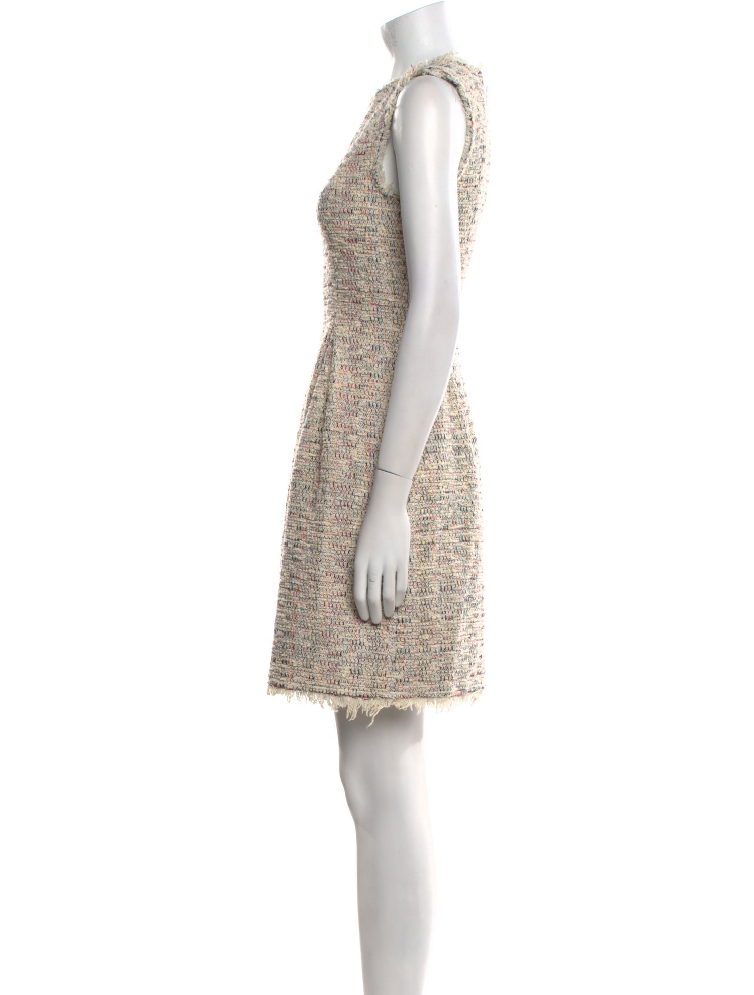 Rebecca Taylor Tweed Pattern Mini Dress