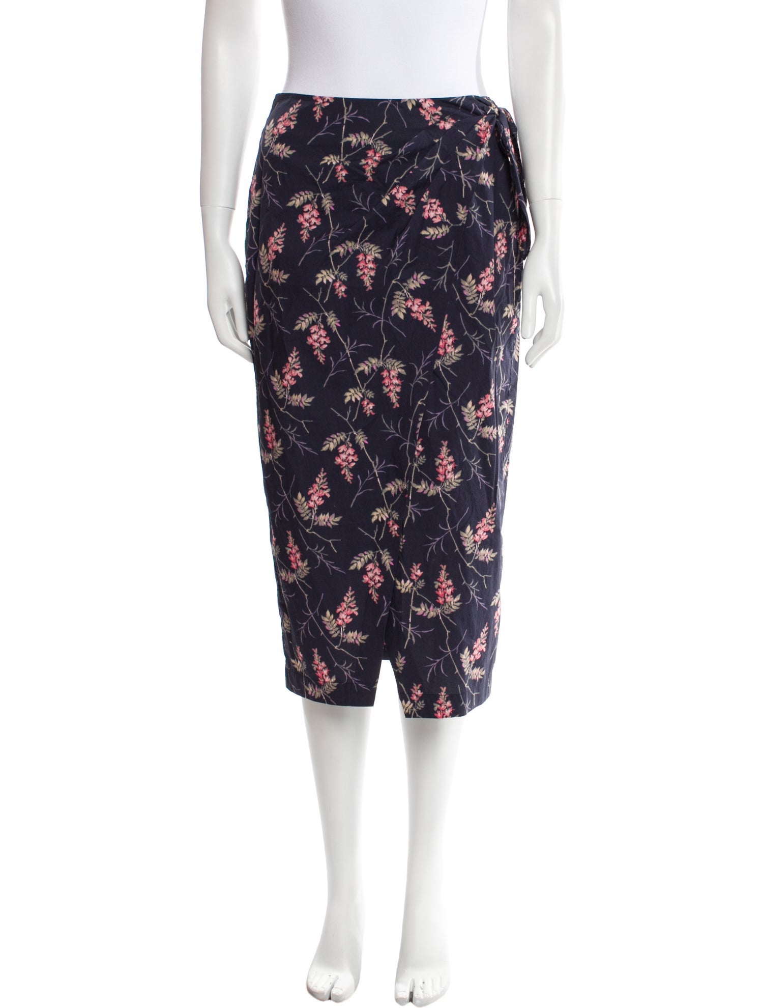 Rebecca Taylor Floral Print Knee-Length Skirt