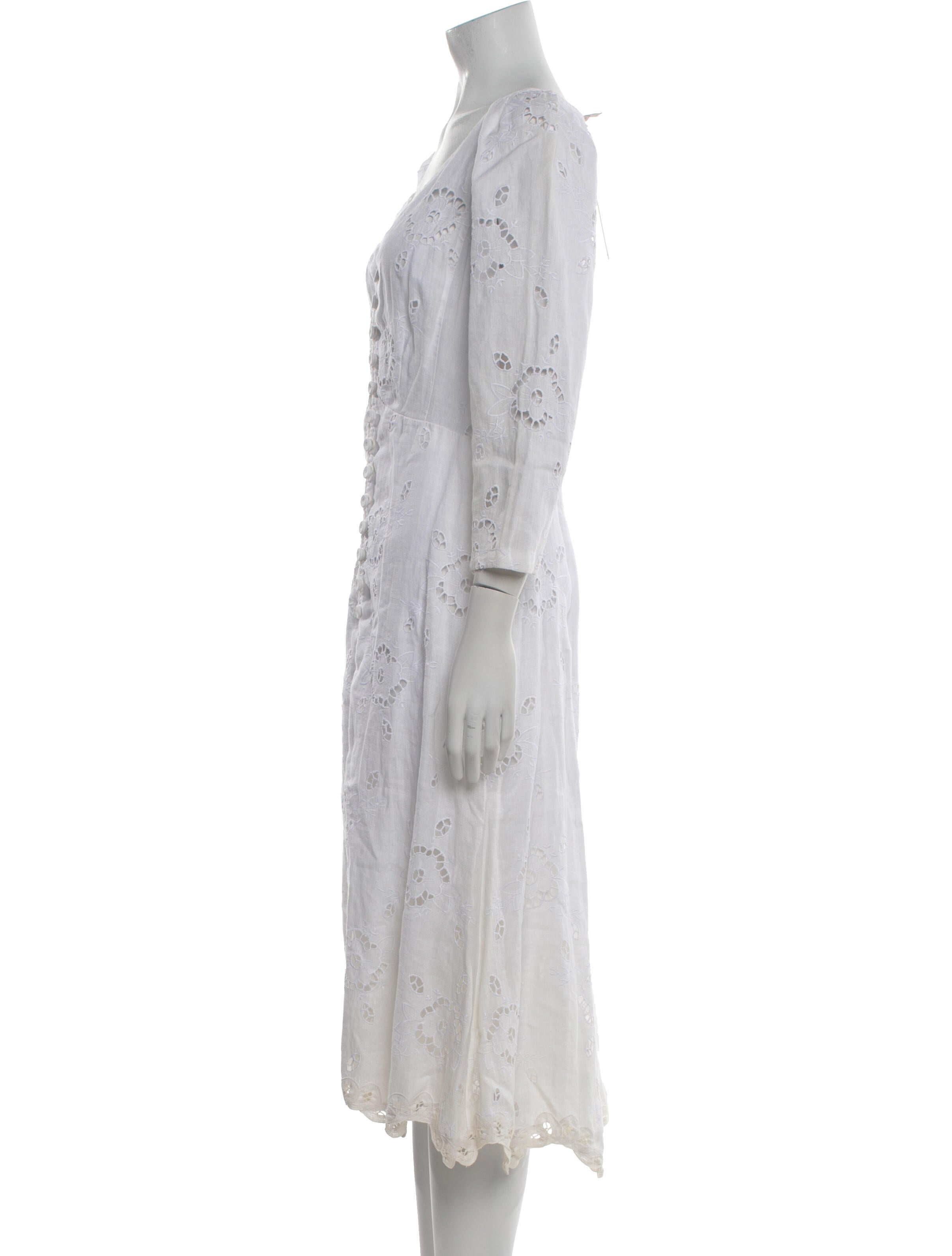 Rebecca Taylor Linen Long Dress