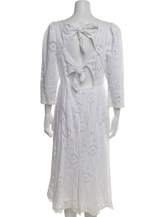 Rebecca Taylor Linen Long Dress