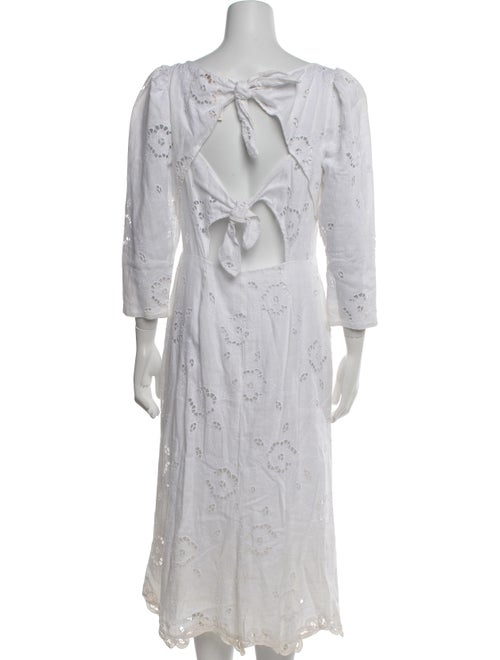 Rebecca Taylor Linen Long Dress