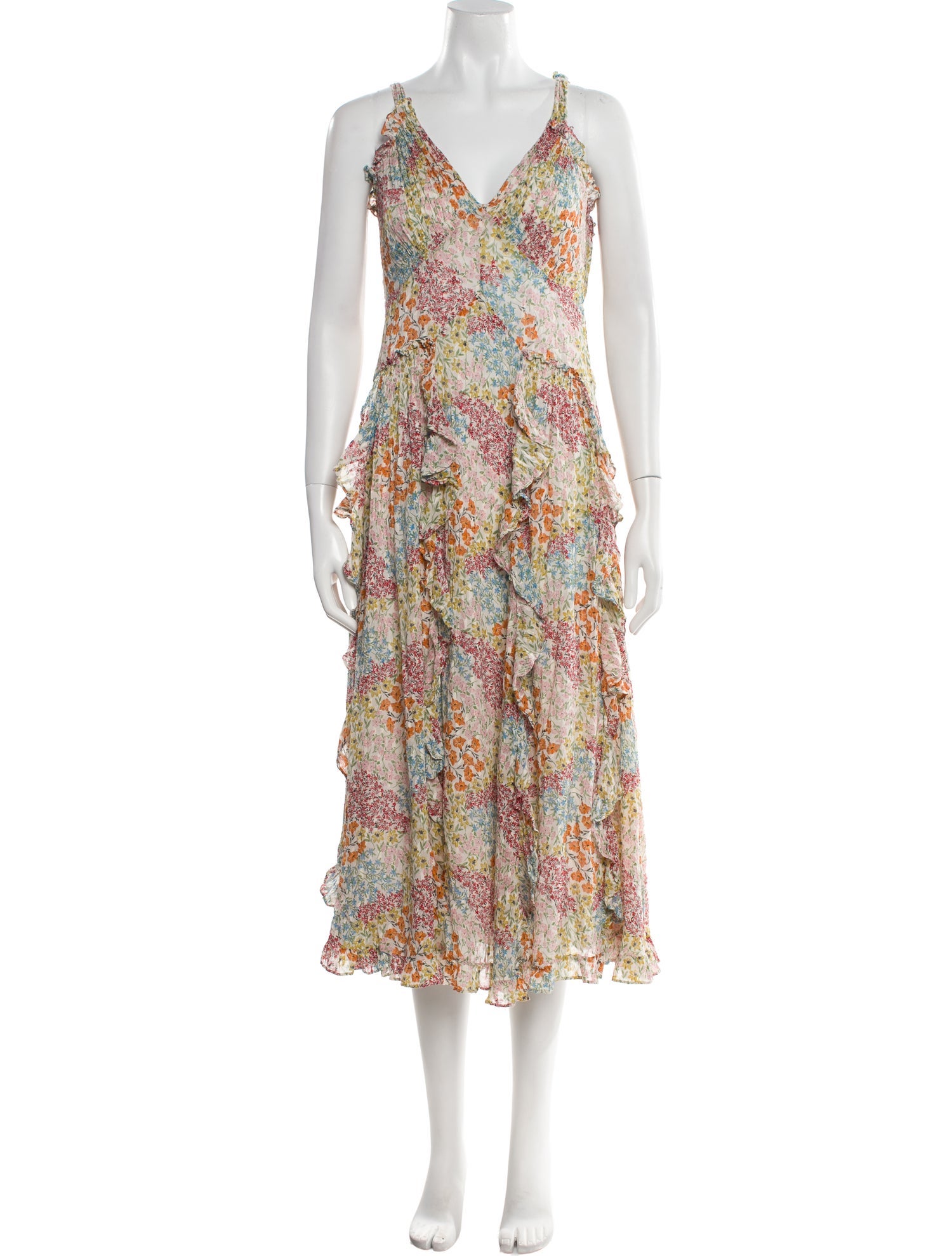 Rebecca Taylor Silk Midi Length Dress