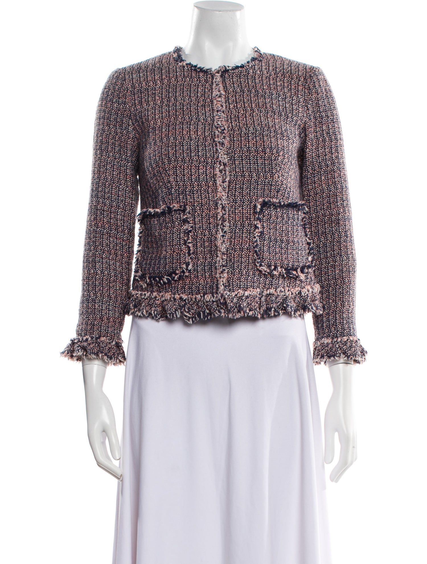 Rebecca Taylor Tweed Pattern Evening Jacket