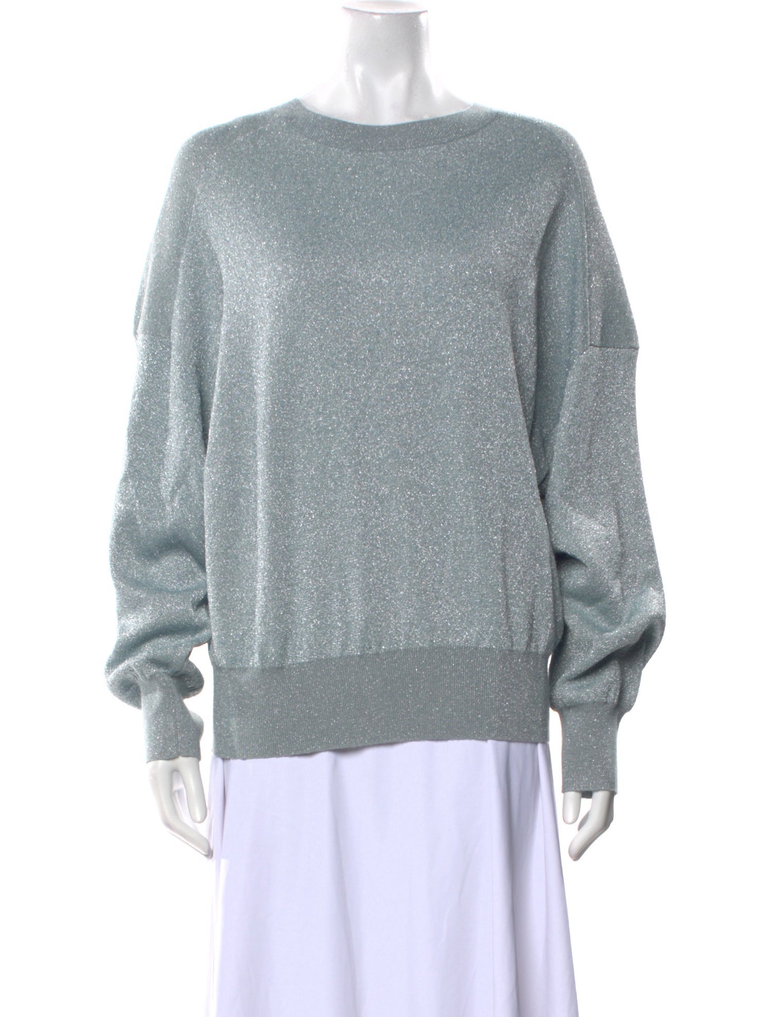 Rebecca Taylor Bateau Neckline Long Sleeve Sweatshirt