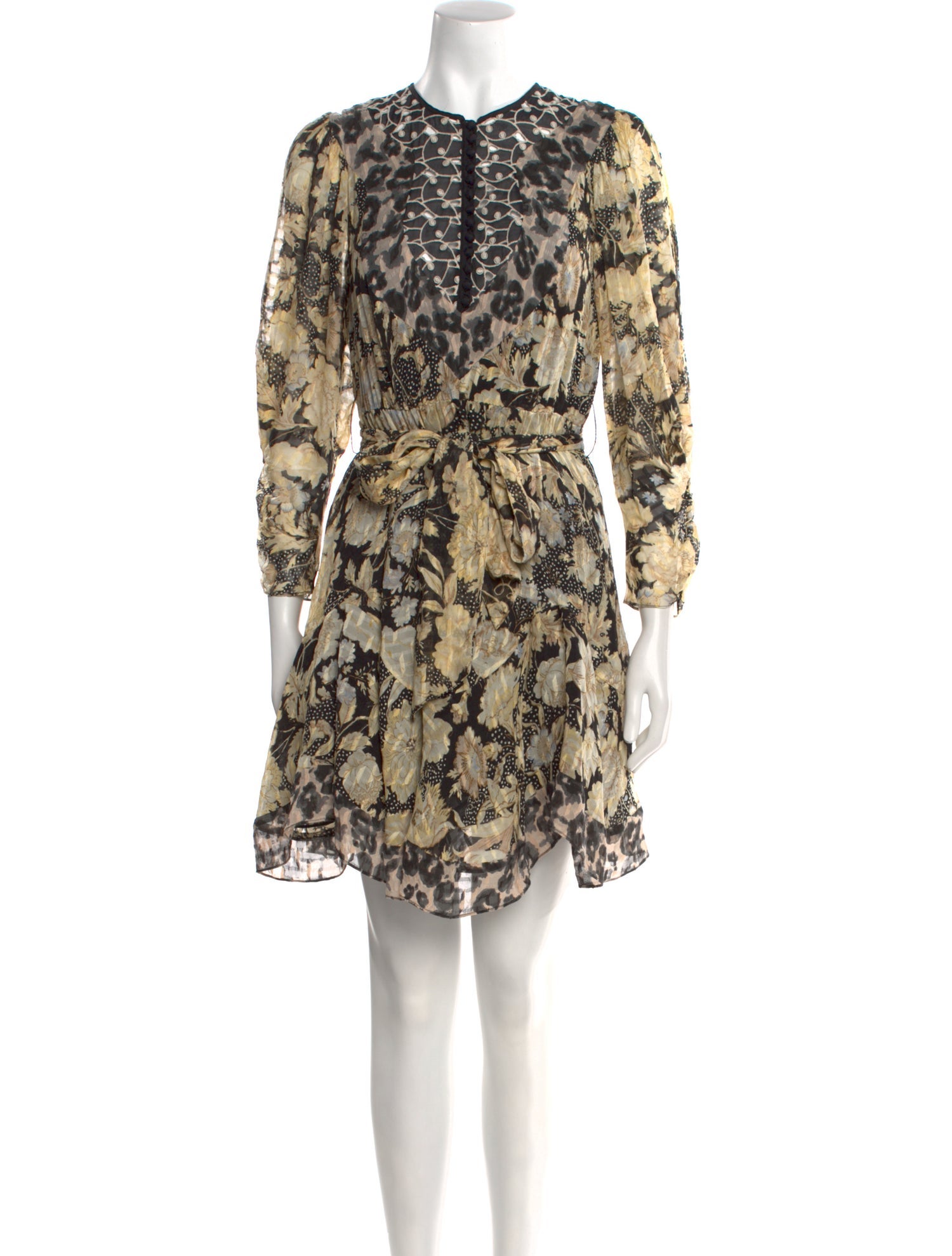 Rebecca Taylor Silk Mini Dress