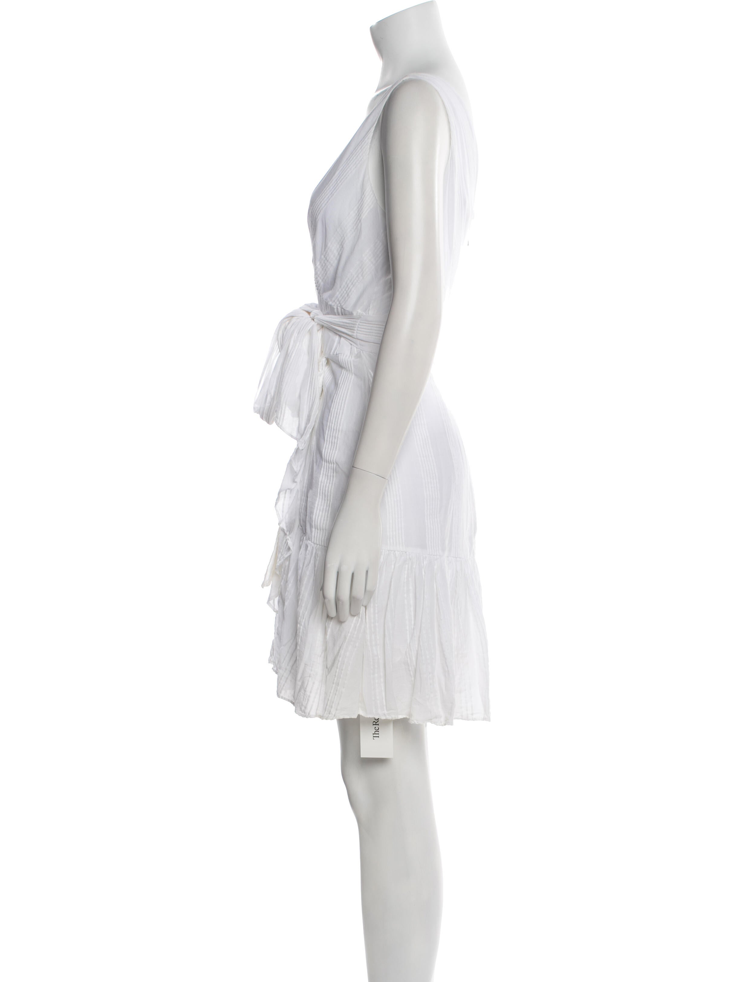 Rebecca Taylor V-Neck Mini Dress