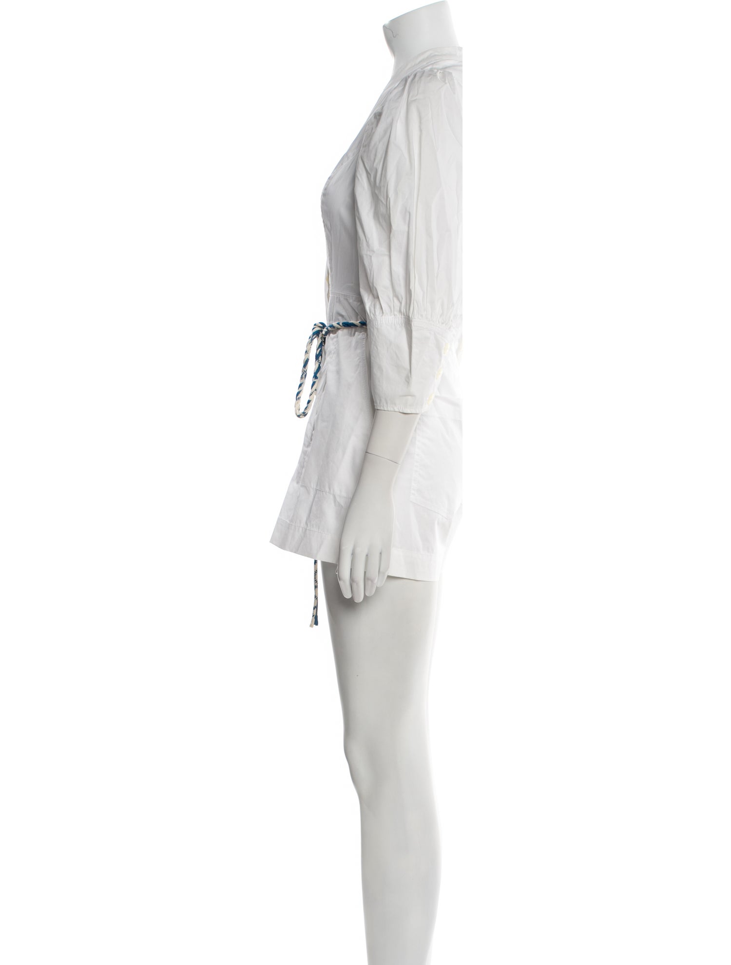 Rebecca Taylor Crew Neck Romper