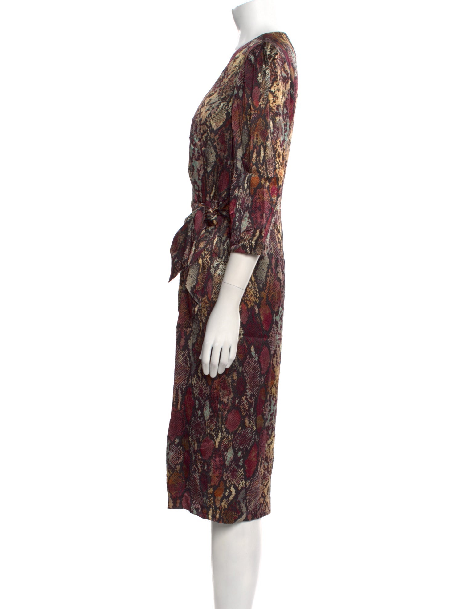 Rebecca Taylor Silk Midi Length Dress