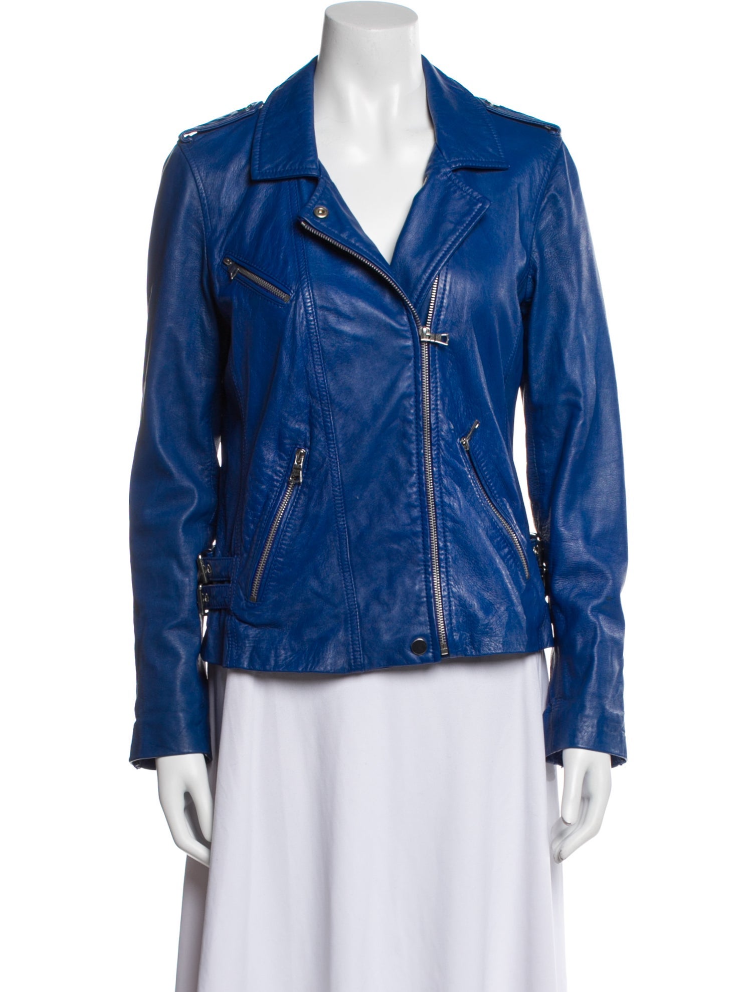 Rebecca Taylor Lamb Leather Biker Jacket