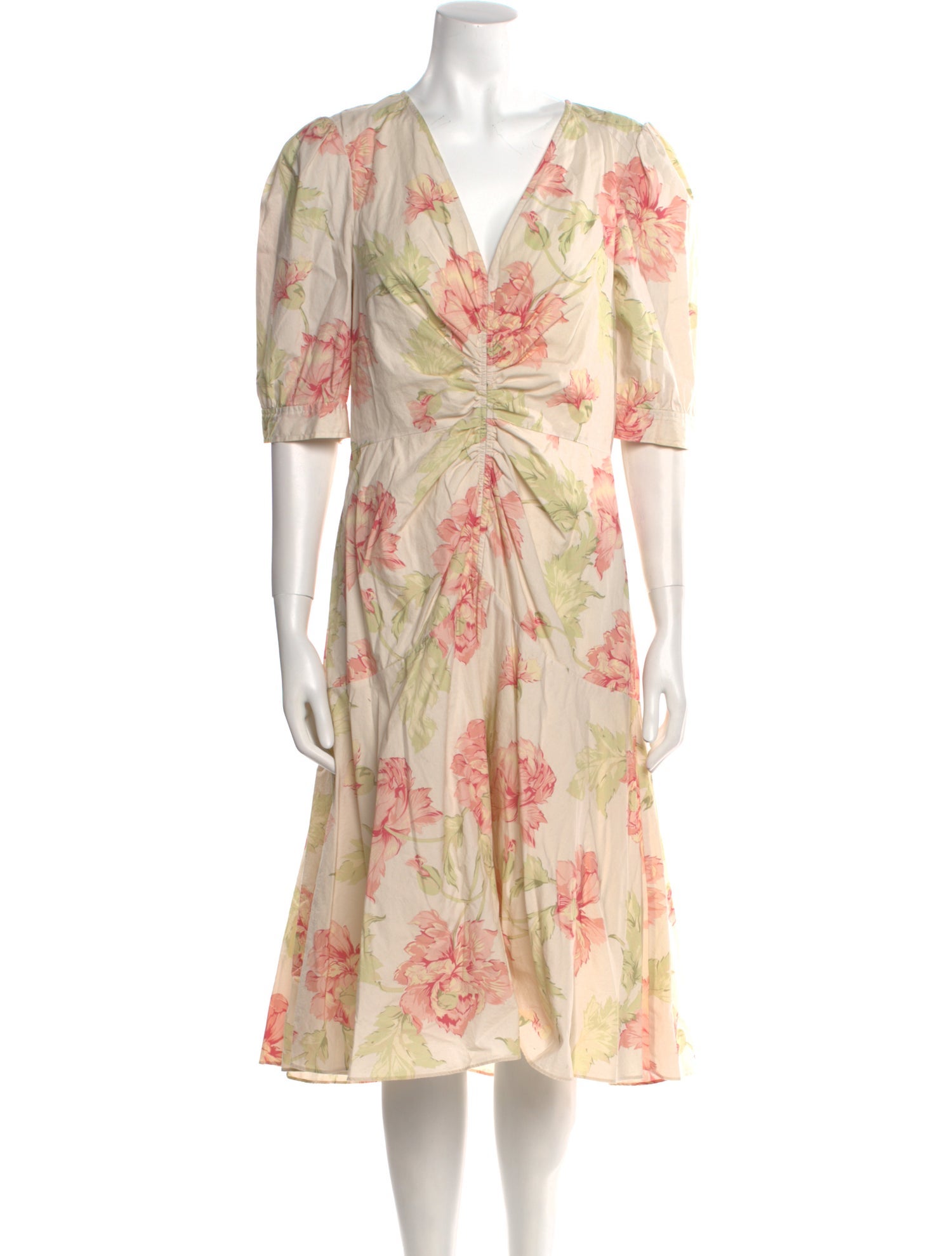 rebecca taylor floral midi dress Rebecca Taylor Floral Midi Dress, Blue / Regular 4 (S)