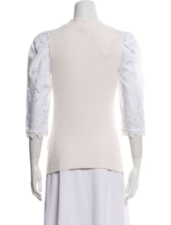 Rebecca Taylor Scoop Neck Sweater