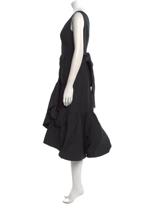 Rebecca Taylor V-Neck Midi Length Dress