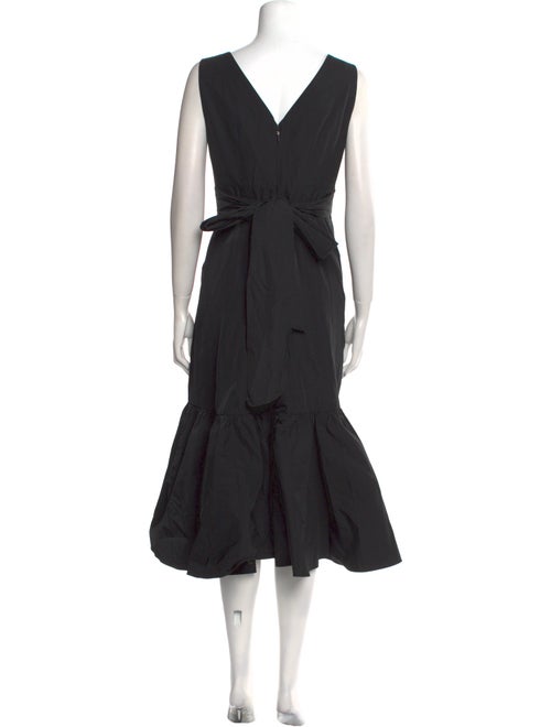 Rebecca Taylor V-Neck Midi Length Dress