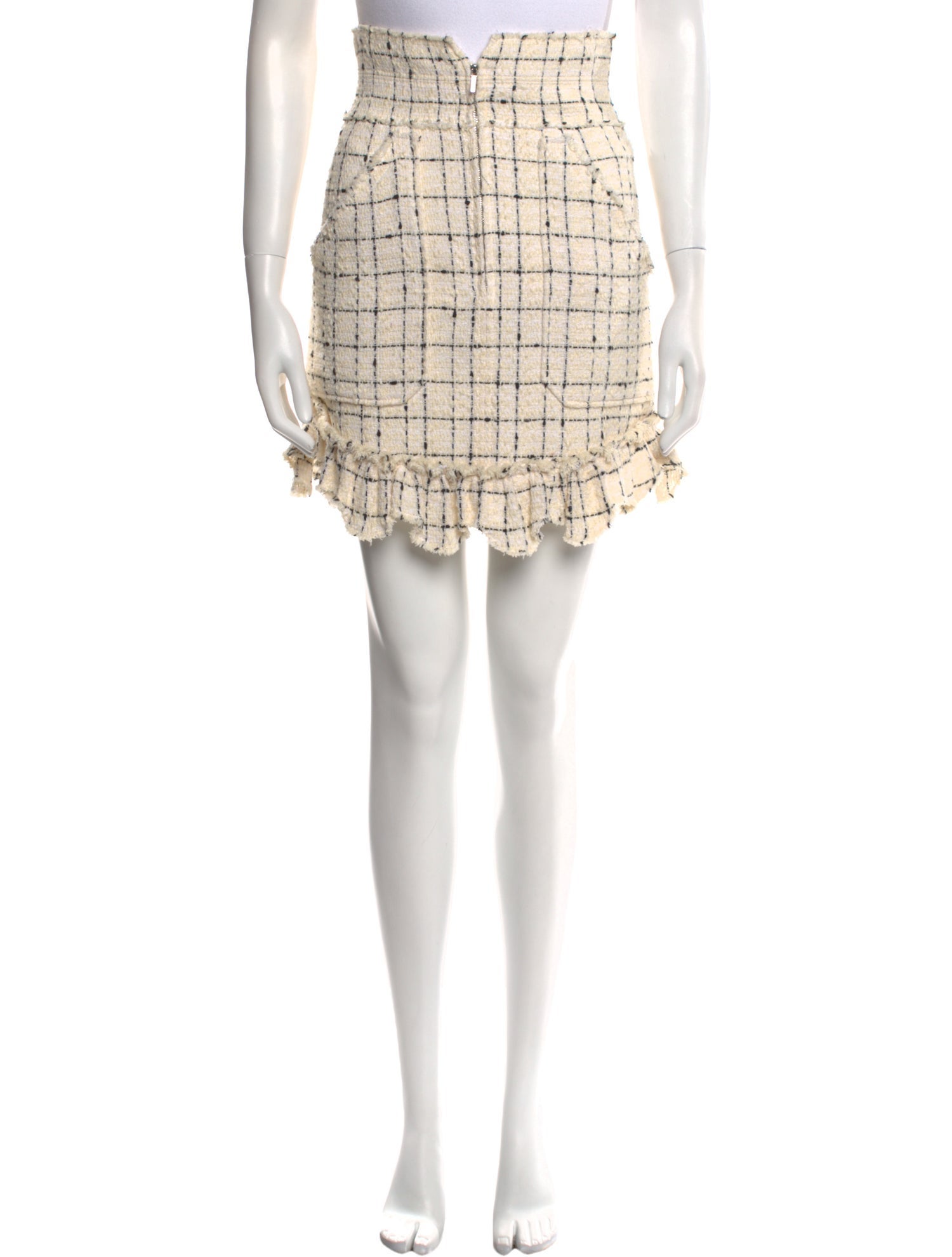 Rebecca Taylor Plaid Print Mini Skirt w/ Tags
