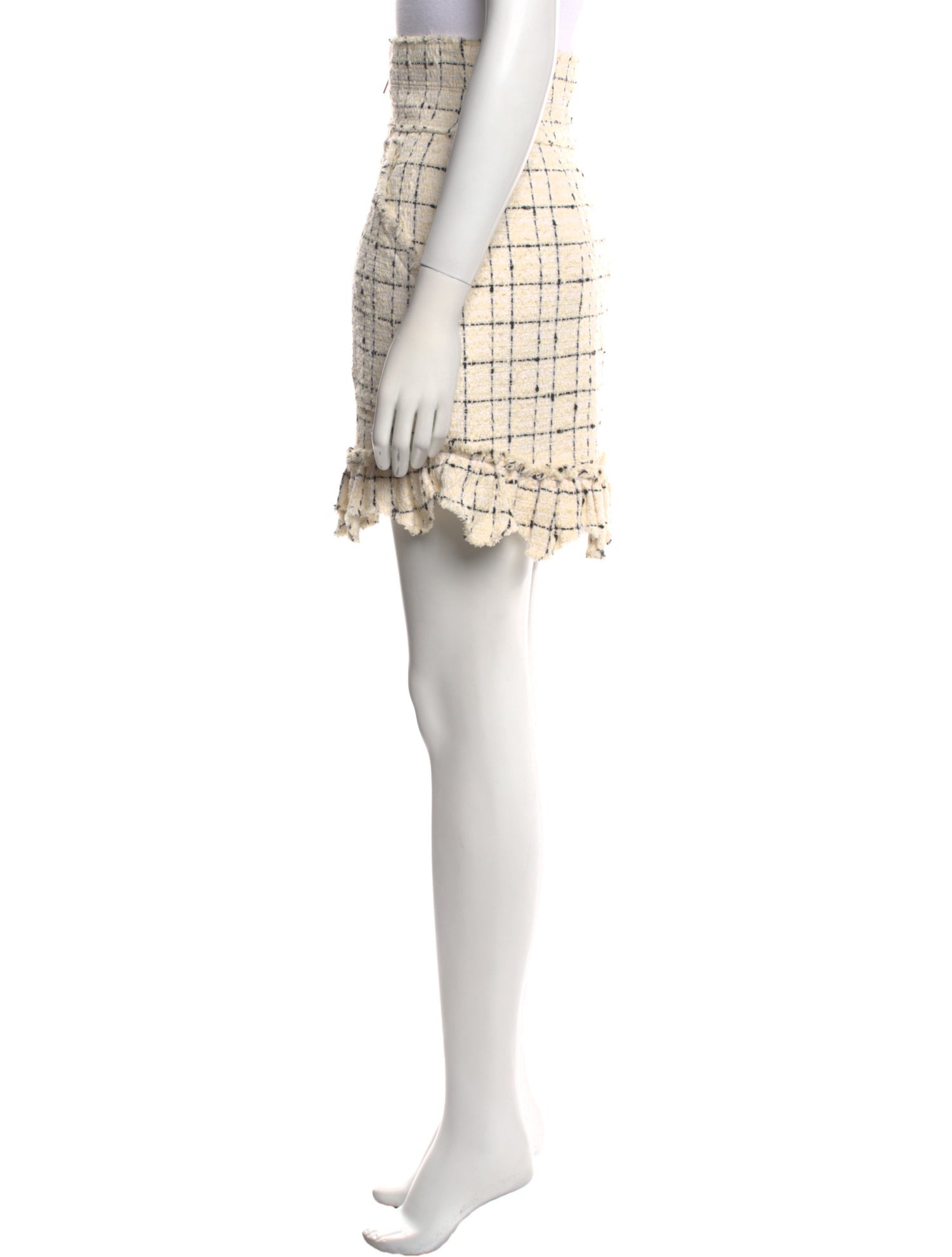 Rebecca Taylor Plaid Print Mini Skirt w/ Tags