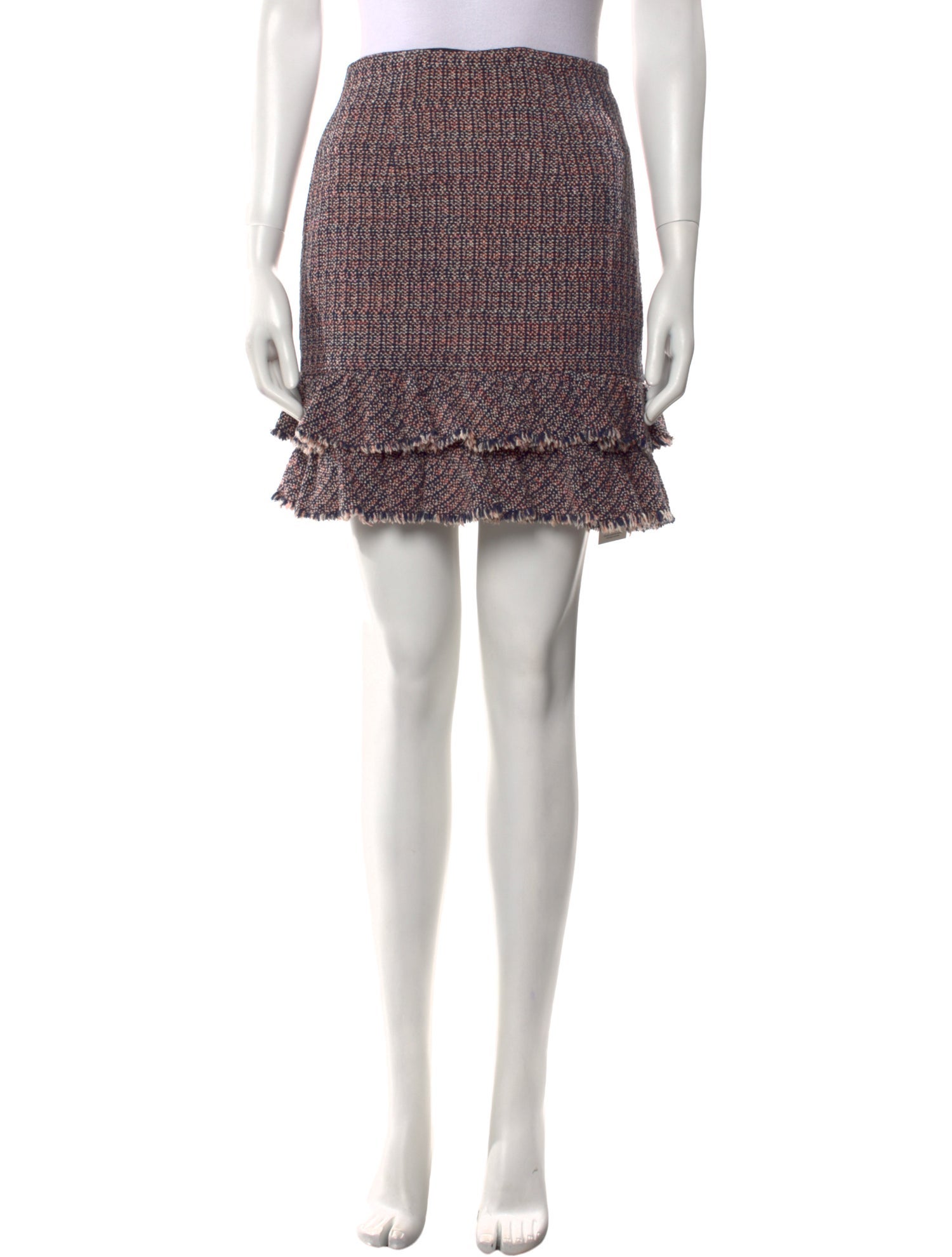 Rebecca Taylor Tweed Pattern Mini Skirt w/ Tags