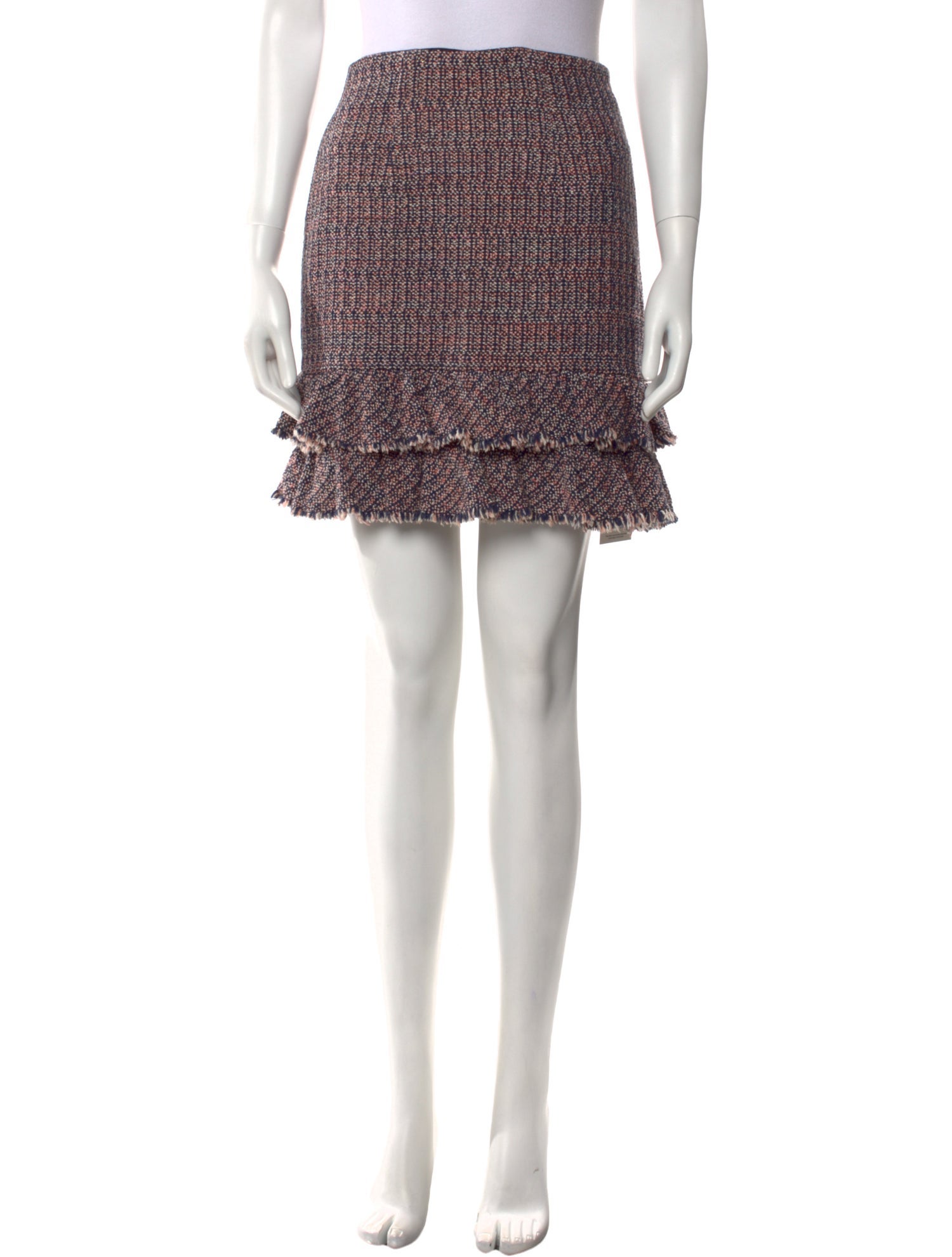 Rebecca Taylor Tweed Pattern Mini Skirt w/ Tags