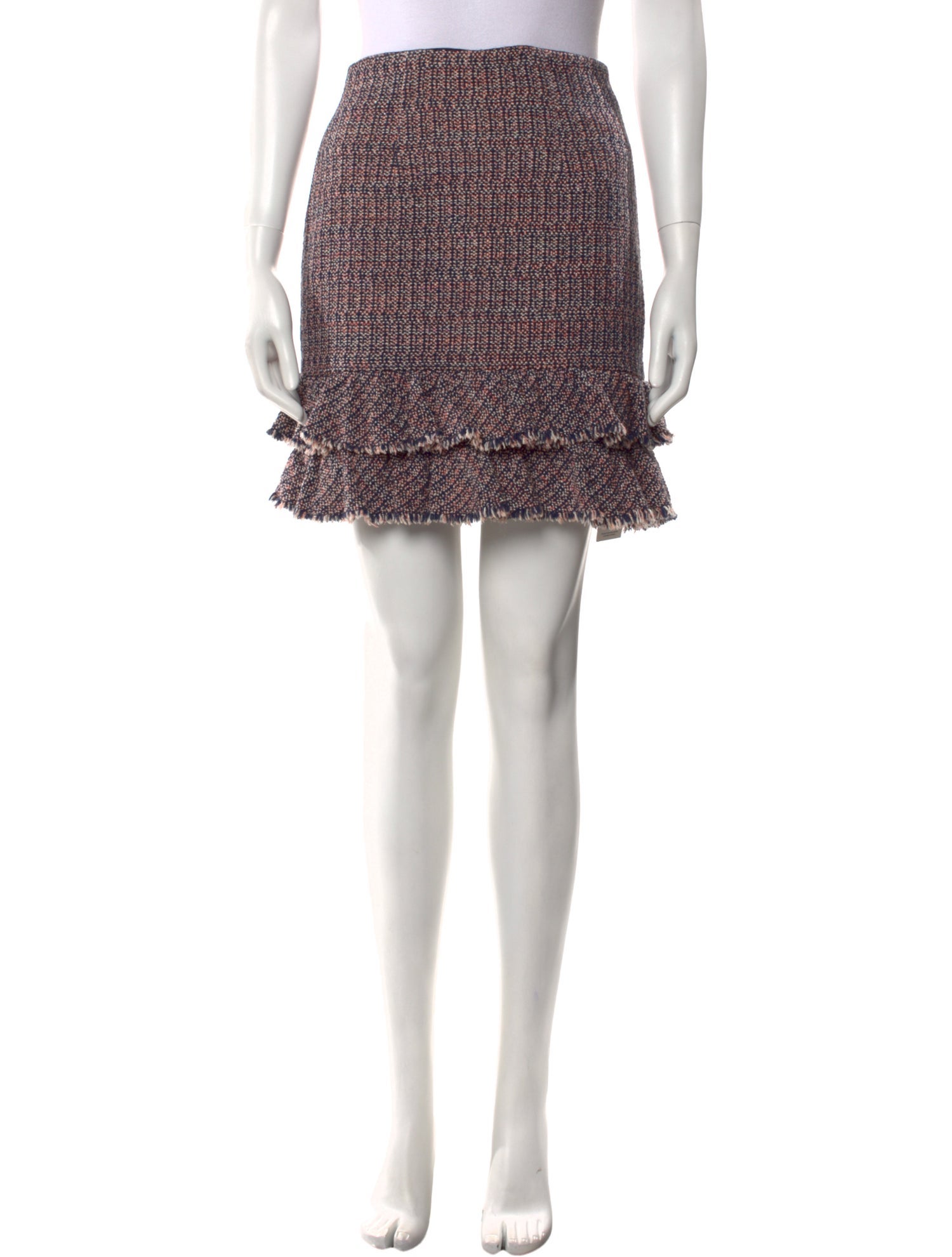 Rebecca Taylor Tweed Pattern Mini Skirt w/ Tags