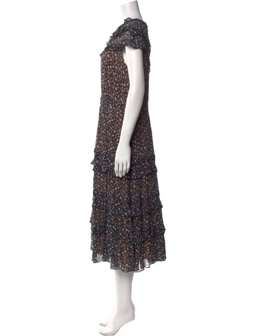 Rebecca Taylor Silk Midi Length Dress