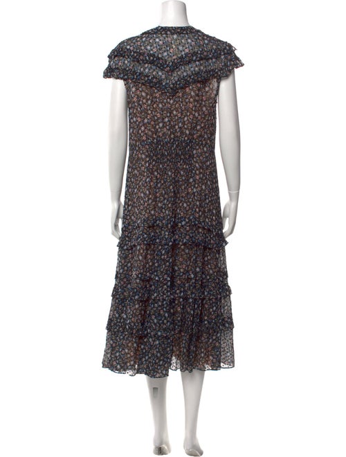 Rebecca Taylor Silk Midi Length Dress