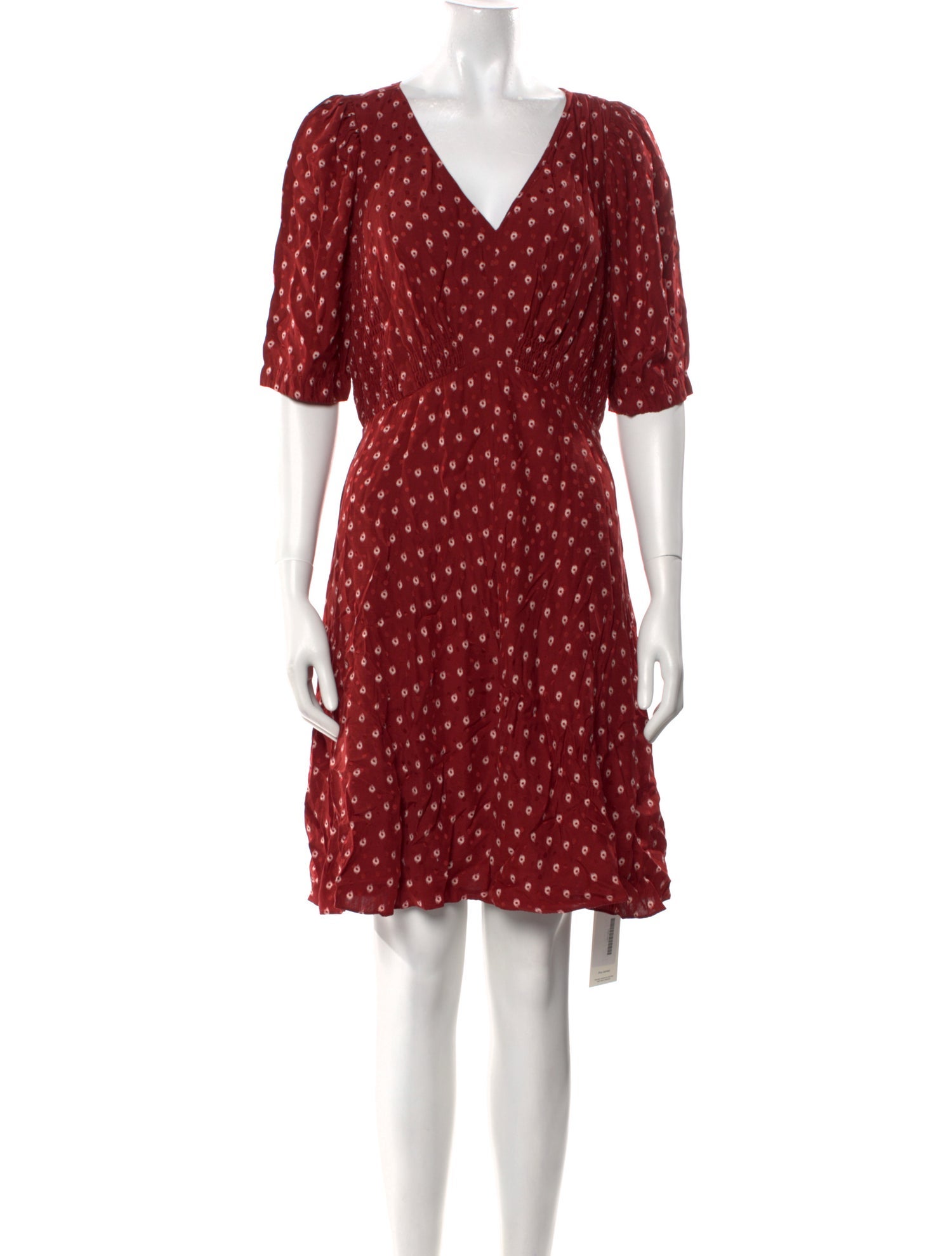 Rebecca Taylor Polka Dot Print Mini Dress