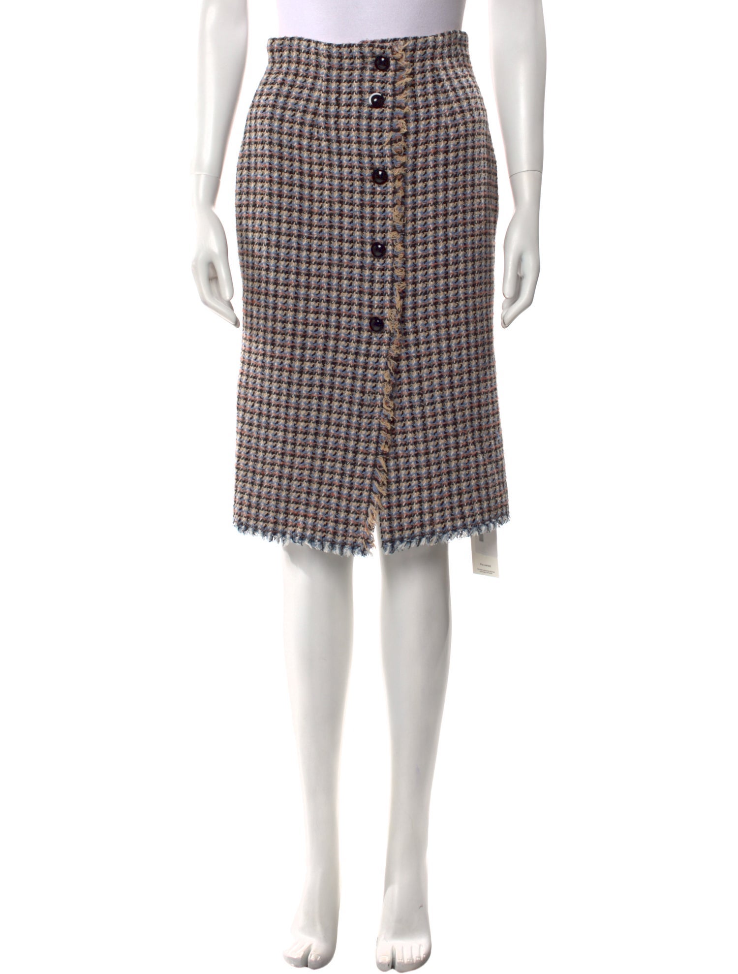 Rebecca Taylor Plaid Print Knee-Length Skirt w/ Tags