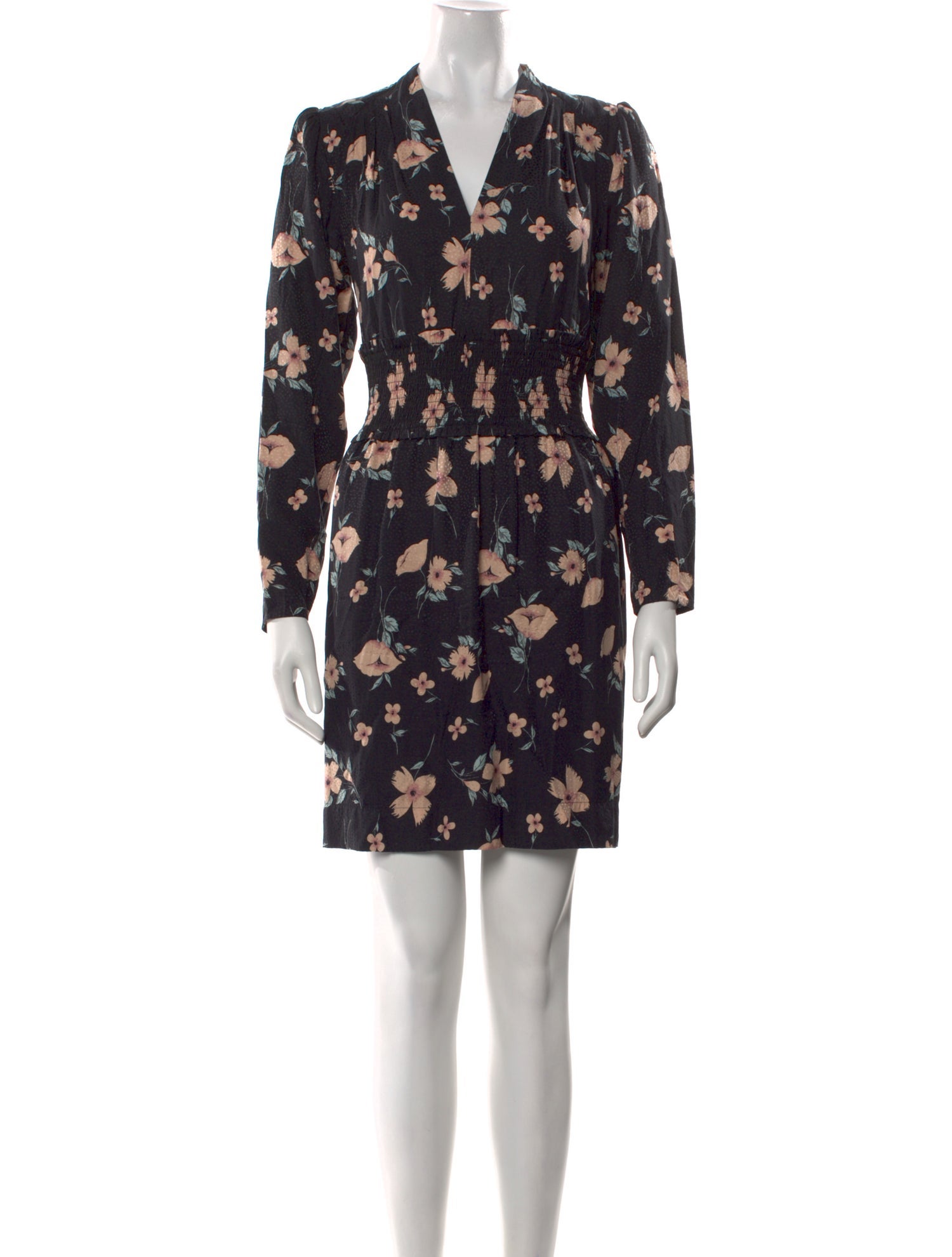 Rebecca Taylor Floral Print Mini Dress