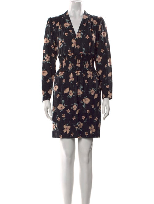 Rebecca Taylor Floral Print Mini Dress
