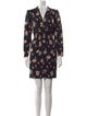 Rebecca Taylor Floral Print Mini Dress
