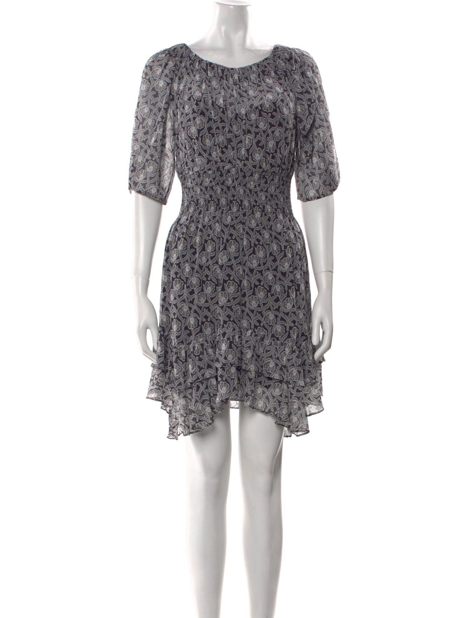 Rebecca Taylor Floral Print Mini Dress w/ Tags