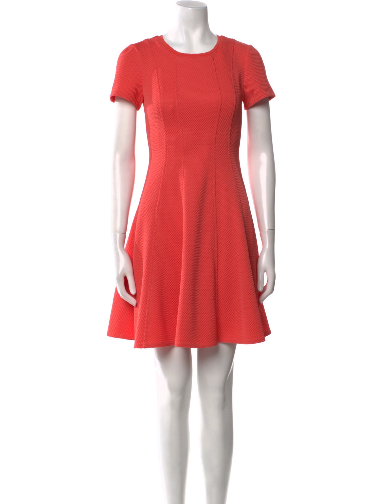 Rebecca Taylor Crew Neck Mini Dress