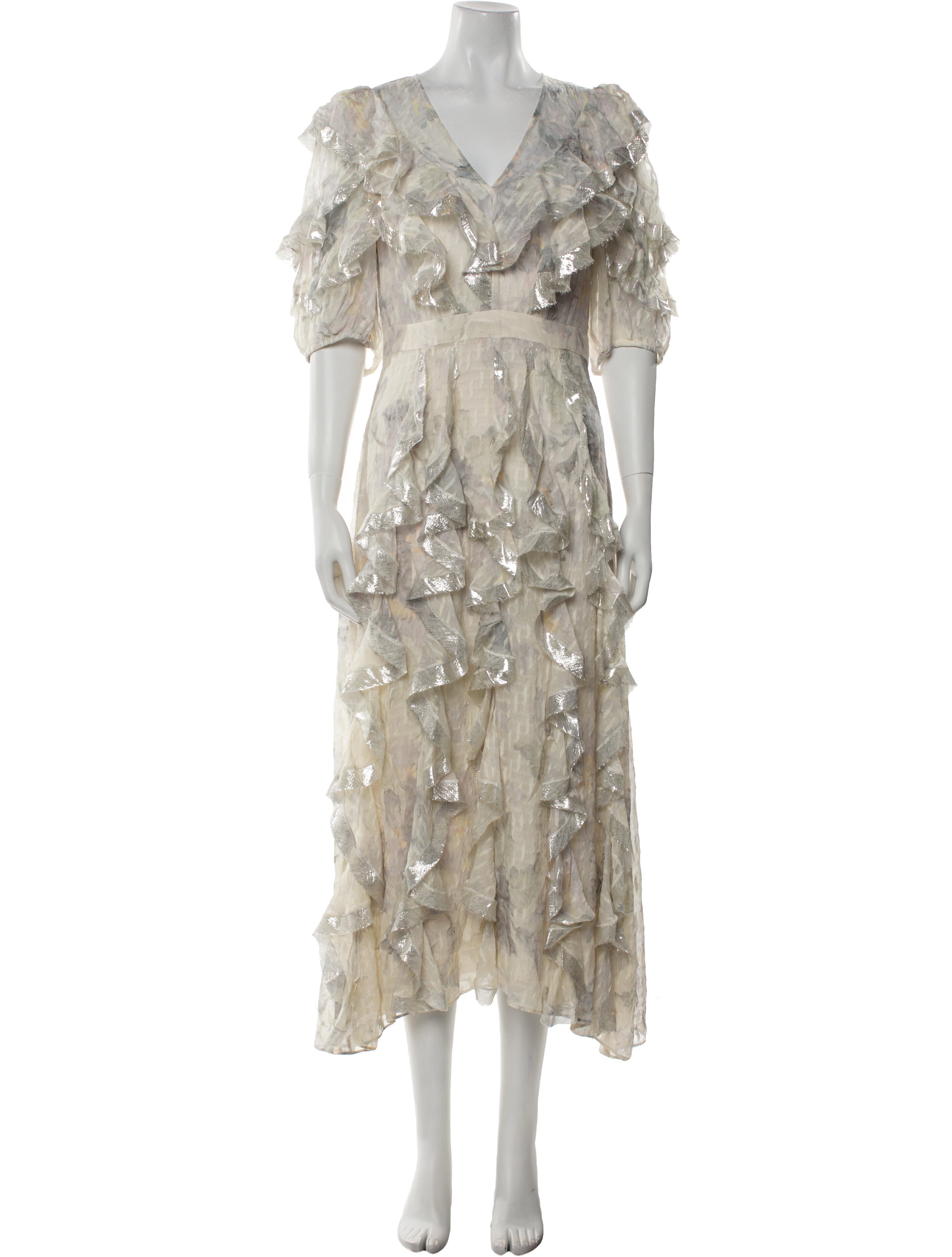 Rebecca Taylor Silk Midi Length Dress