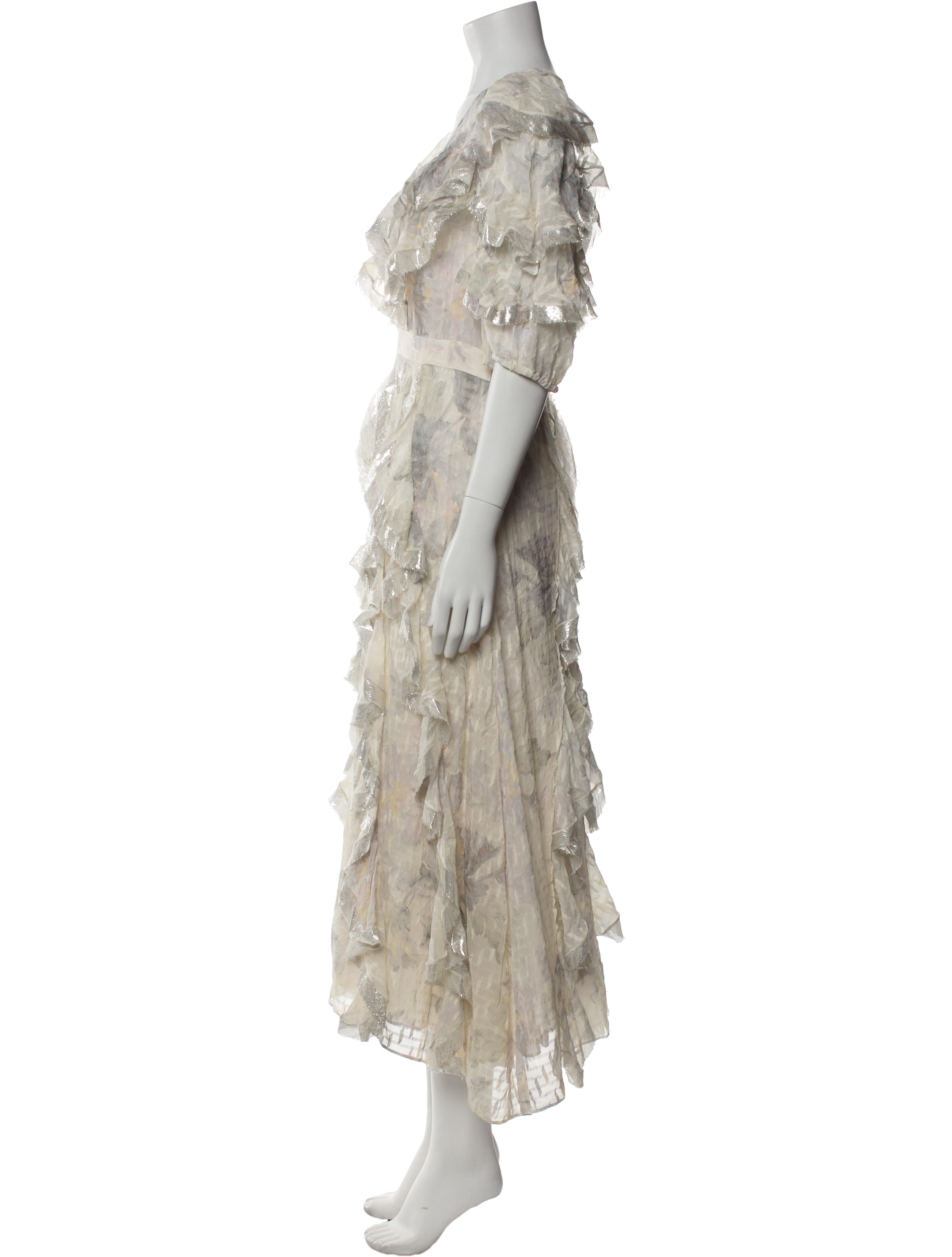 Rebecca Taylor Silk Midi Length Dress