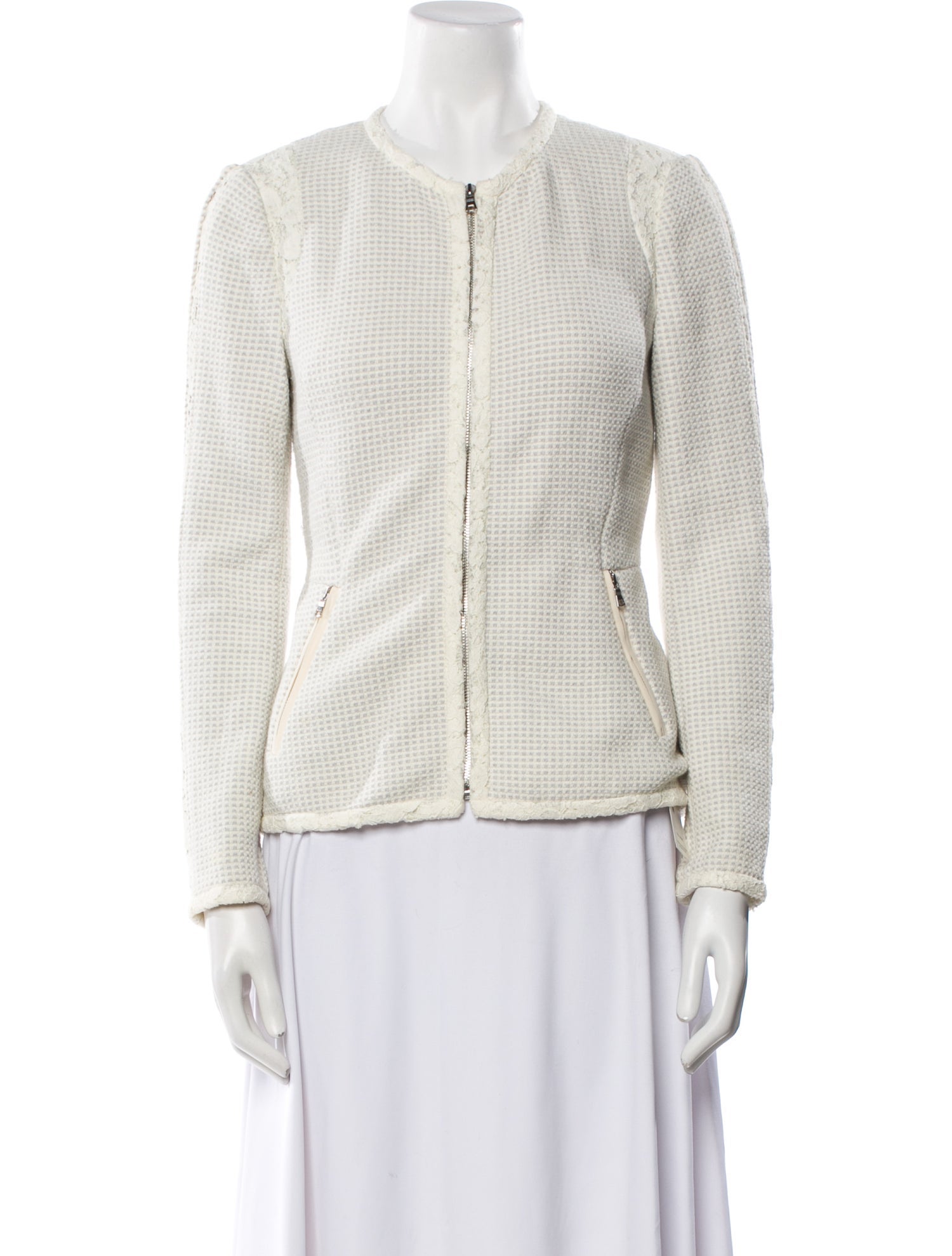 Rebecca Taylor Tweed Pattern Evening Jacket