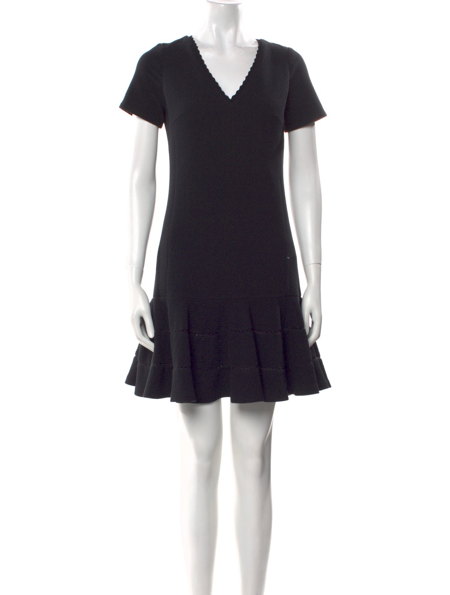 Rebecca Taylor V-Neck Mini Dress